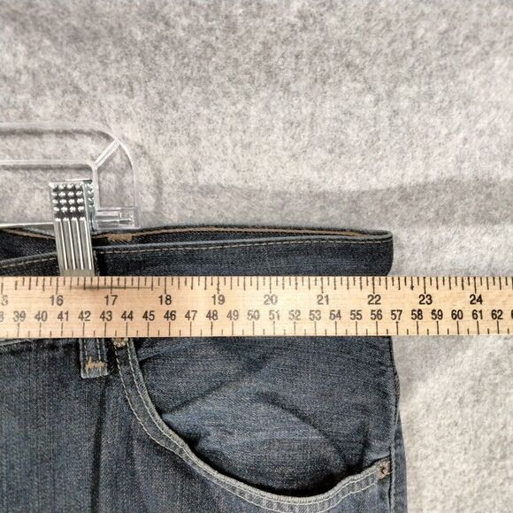 Levi's 559 Jeans Mens Size 46 x 30 Blue Dark Wash Relaxed Straight Classic Denim - Picture 4 of 12